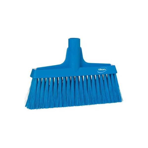 Remco Vikan 10in Upright Broom- Soft/Stiff, Blue 31043 - main